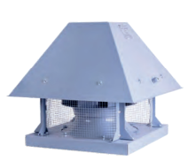 120 °C YATAY ATIŞLI HARİCİ MOTORLU ÇATI TİPİ FAN